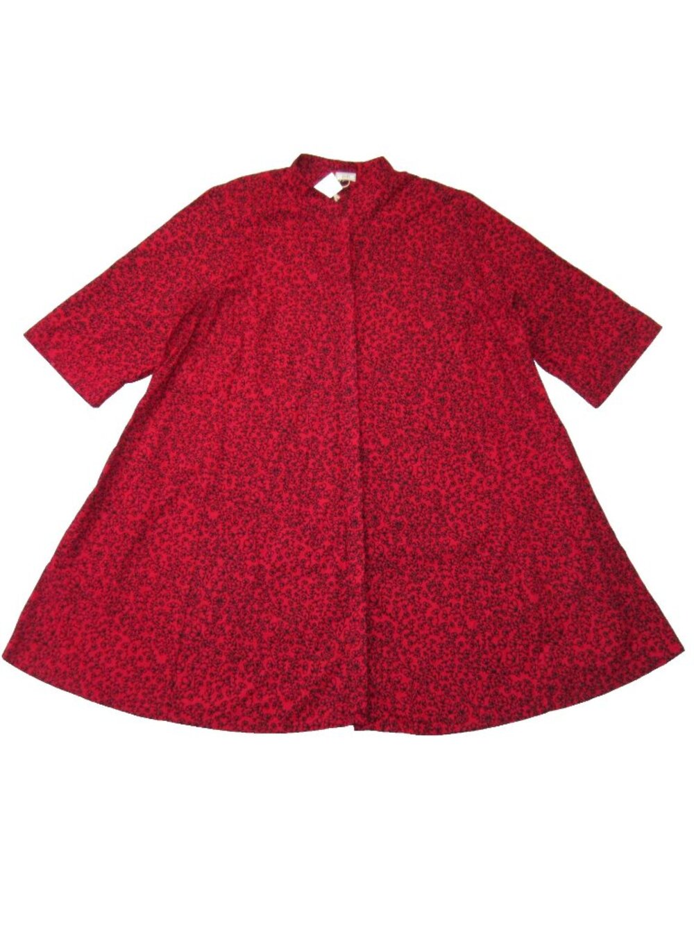 NWT ZURI Kenya Just One Dress in Twiggy Cotton Button Down Shirtdress 3X